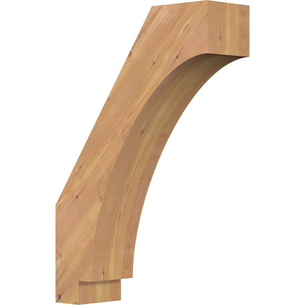 Ekena Millwork 5 1/2"W x 18"D x 26"H Imperial Smooth Knee Brace, Western Red Cedar BRC06X18X26IMP00SWR - main